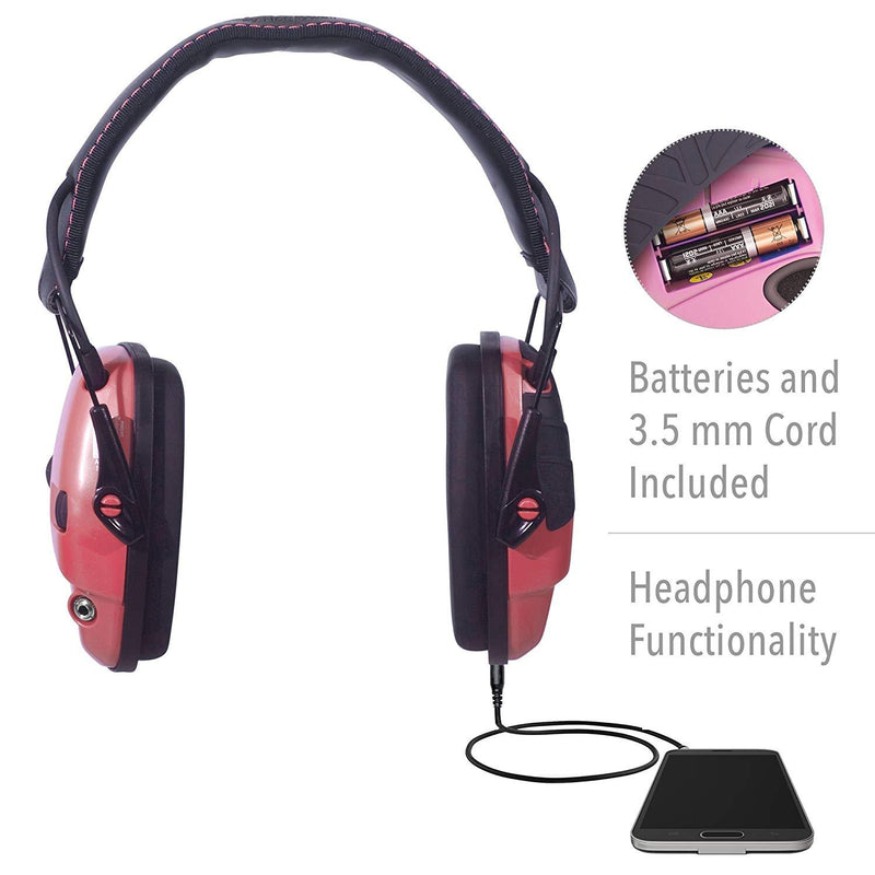Impact Sport Sound Amplification Electronic Earmuffs R02523