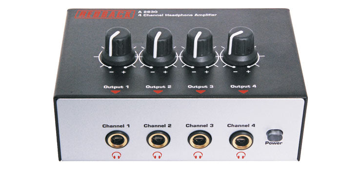 4 Channel Headphone Distribution Amplifier