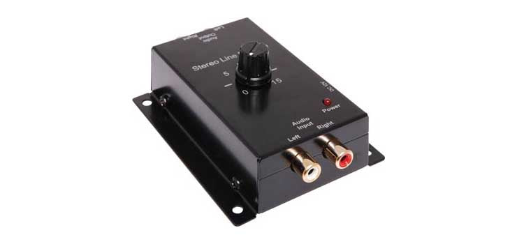 Compact Stereo Line Pre-Amplifier