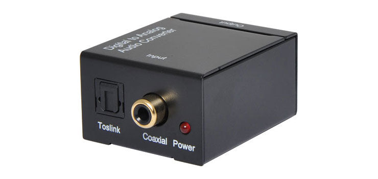 Digital Audio To Stereo Audio Converter