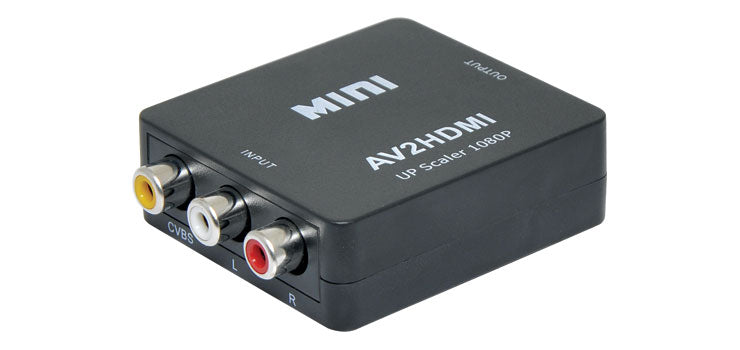 Composite AV To HDMI Upscale Converter