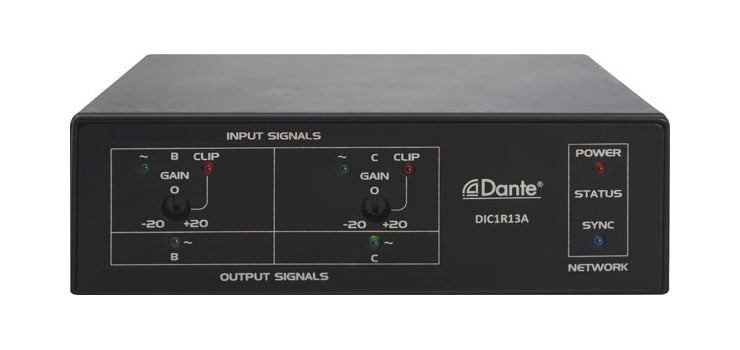 Dante Input/Output Converter Interface Box