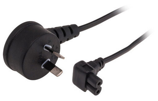 IEC-C7 To Mains Power Cord - Right Angled ACL104RA2-5