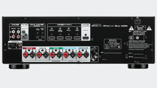 Denon AVR-X580 BT 5.2ch AV Receiver AVR-X580BT