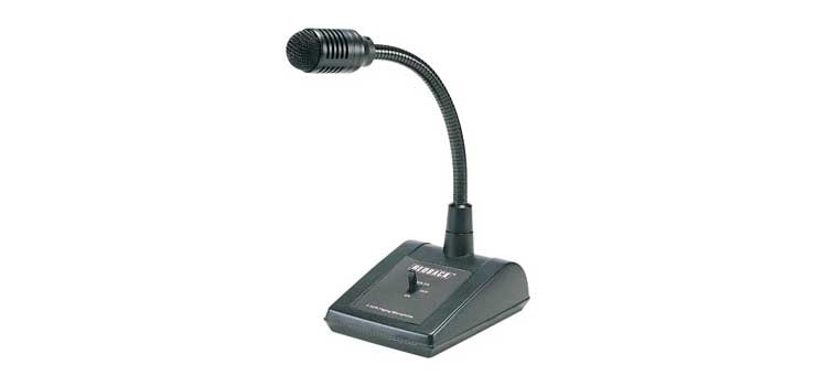 5 Pin XLR Desk Paging Microphone