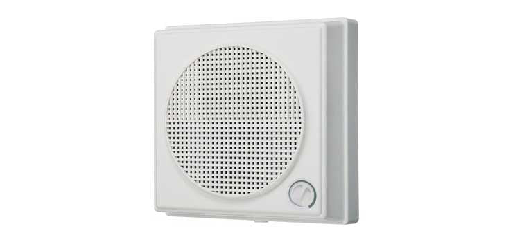165mm 6W 100V Surface Mount ABS Wall Speaker With Volume