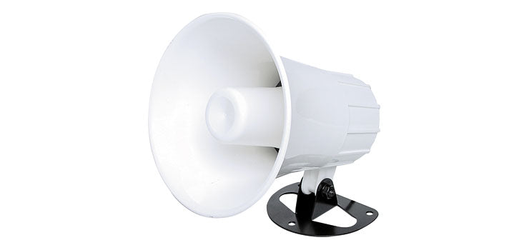 15W 8 Ohm Weather Proof IP54 Plastic PA Horn Speaker