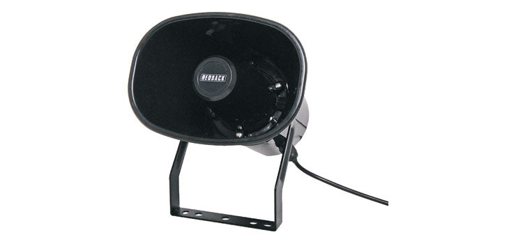 10W 100V EWIS IP66 Black Plastic Horn PA Speaker