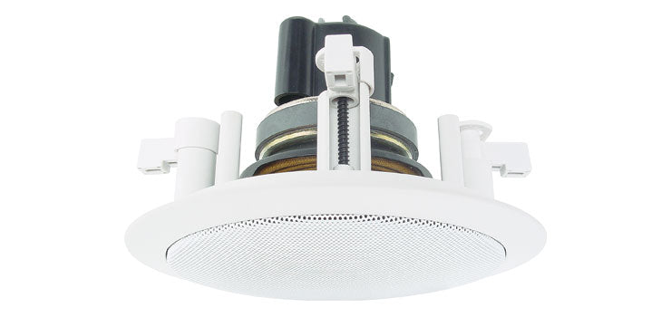 100mm (4") 5W 100V Twin Cone EWIS Fastfix Ceiling Speaker