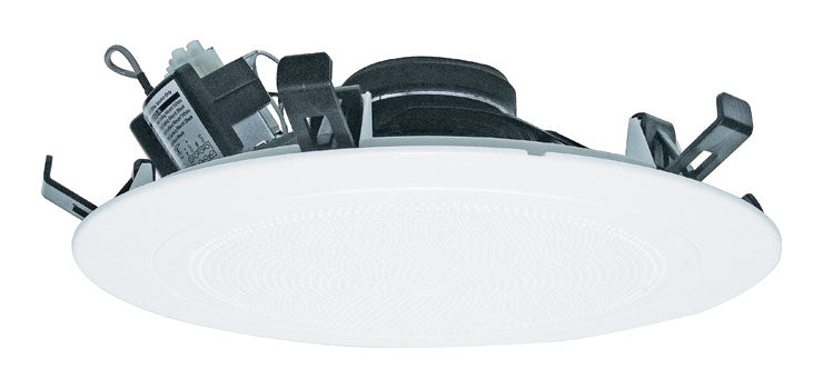 200mm (8") 5W 100V White EWIS One-Shot Ceiling Speaker