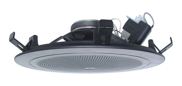 200mm (8") 5W 100V Black EWIS One-Shot Ceiling Speaker