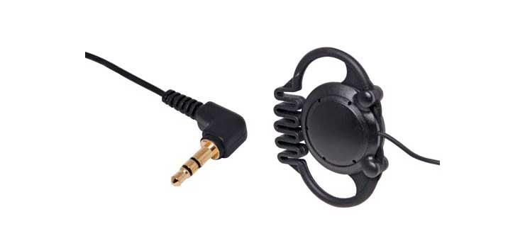 UHF Tour Guide System Replacement Earphone