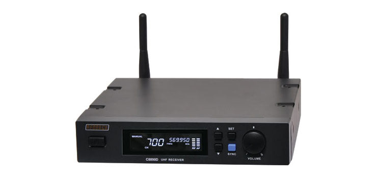 UHF Wireless Microphone System 700 Channel Receiver