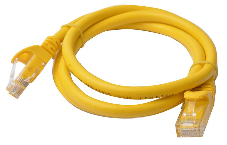 Cable Network 1m Patch Cat6a Yellow Cb8w-pl6a-1yel