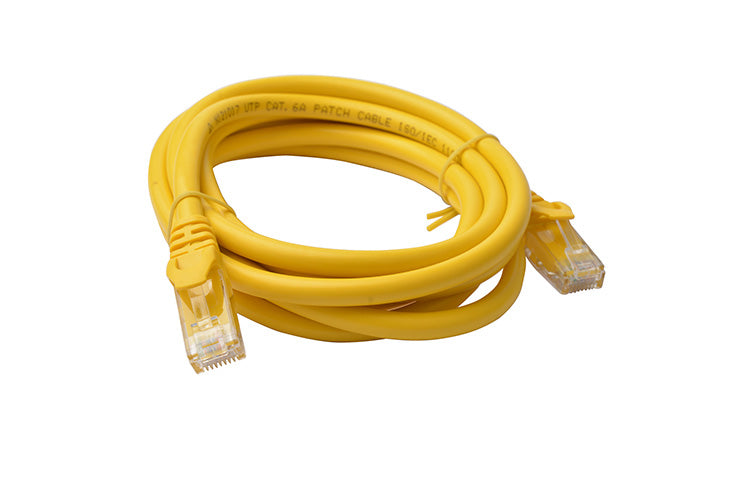 Cable Network 2m Patch Cat6a Yellow Cb8w-pl6a-2yel