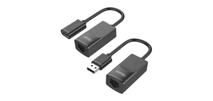 USB 1.1 Cat5e/6 60m Extender