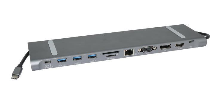 USB 3.1 Type C 13 in 1 Laptop Docking Station Hub