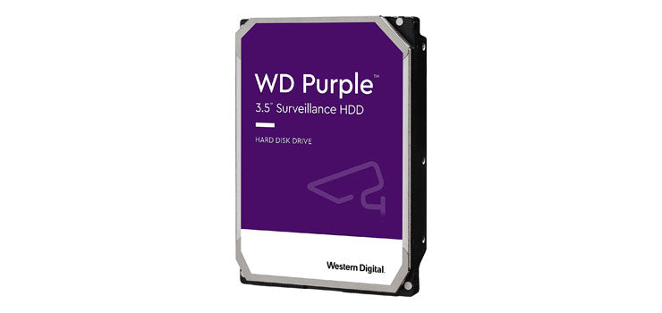 Surveillance Hard Drive WD Purple SATA 3.5inch 4TB