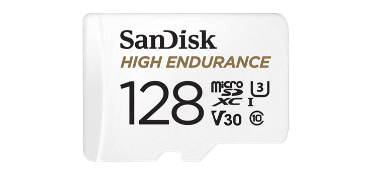 High Endurance microSD Card 128GB