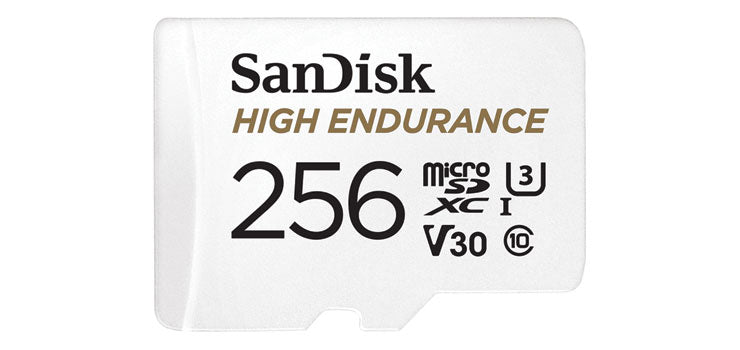 High Endurance microSD Card 256GB