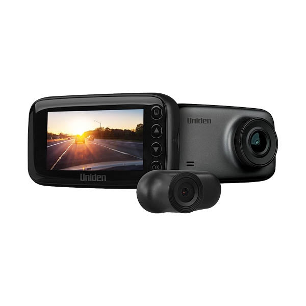 Dual Camera FHD Dash Cam with GPS & Wi-Fi CAM70R