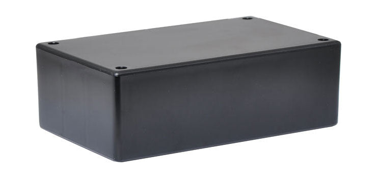 UB1 (157Lx95Wx53Hmm) Black ABS Jiffy Box