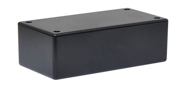 UB3 (130Lx67Wx43Hmm) Black ABS Jiffy Box