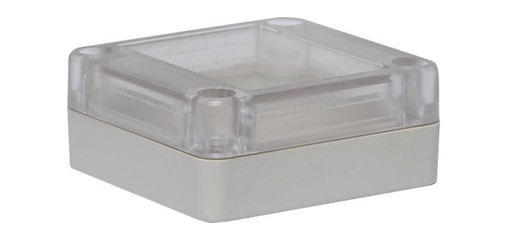 65x60x28mm ABS Sealed Box with Clear Lid