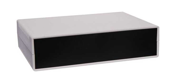 65x260x180mm ABS Grey/Black Instrument Case