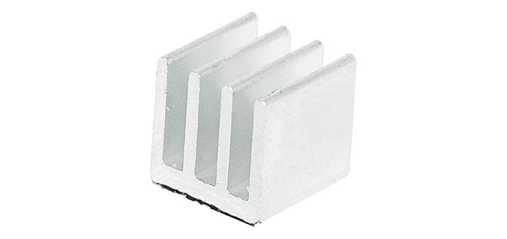 Mini PLCC Chip Adhesive Backed Heatsink - 10 x 10 x 10mm