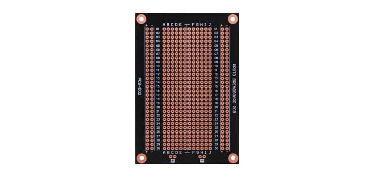 94 x 64mm 484 Hole Prototyping PCB Board