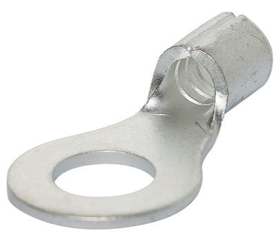 6.4mm Uninsulated Ring Crimp 12-10AWG Pk 100
