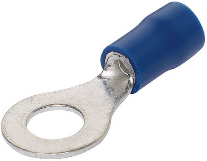 Blue 6mm Ring Crimp Pk 100