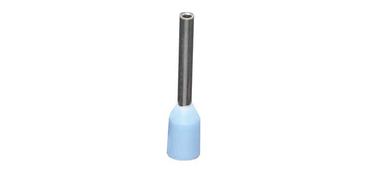 Blue 0.25mm Ferrule Terminals Pk 10