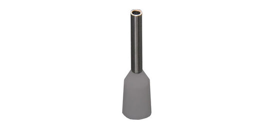 Grey 2.5mm Ferrule Terminals Pk 1000