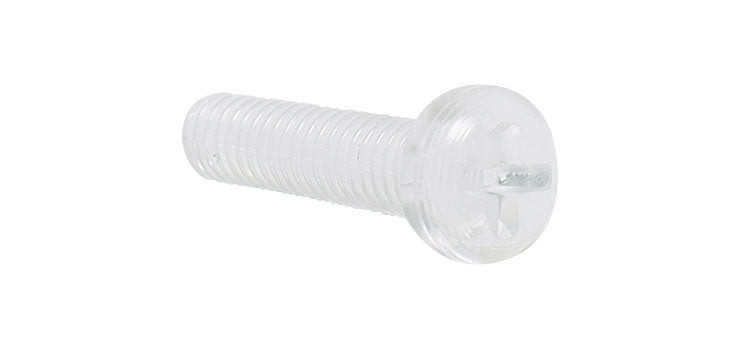 M4 x 16mm Pan Pozi Polycarbonate Bolt Pk 1000