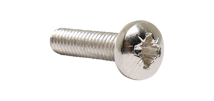 M4 x 16mm Pan Pozi Nickel Bolt Pk 200