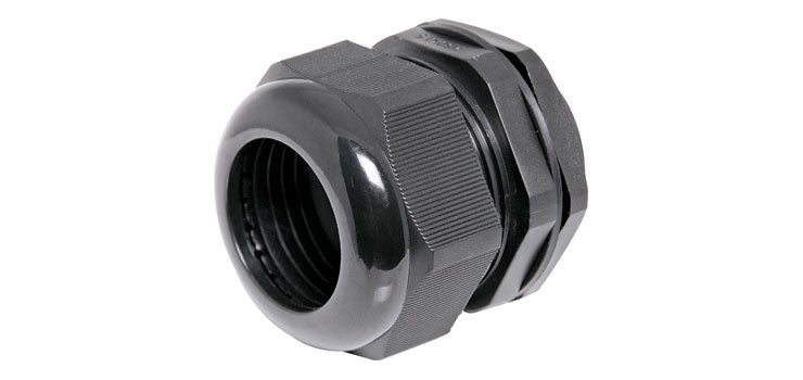 32-38mm MG50 Black IP68 Nylon Cable Gland