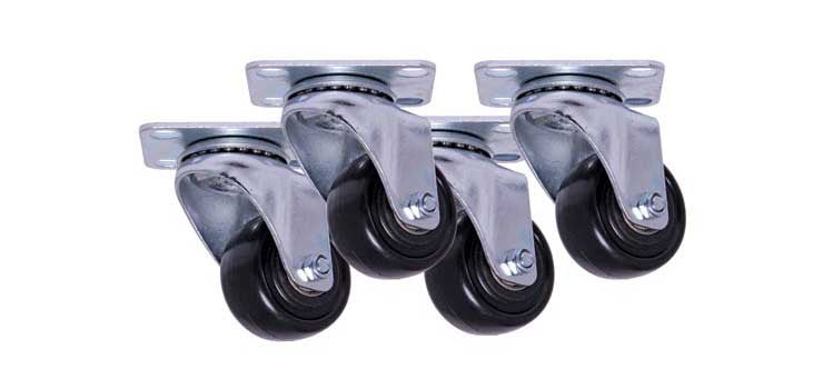 Rack Frame Castor Wheels To Suit HD Series Racks Pk 4