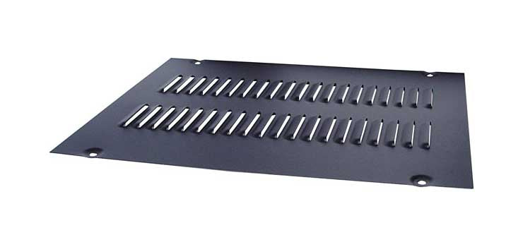 600mm Deep 19" Rack Frame Louvered Top Panel