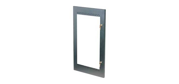 18U Perspex 19" Rack Door