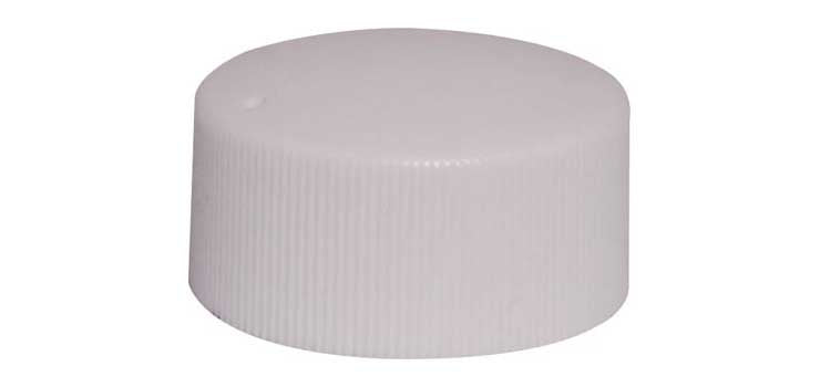 32mm White 18T Spline Plastic Knob