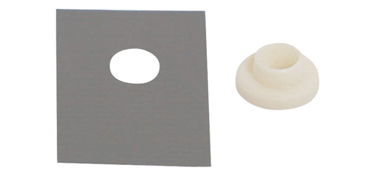 Silicone Rubber TO-126 Insulation Pad Pk 4