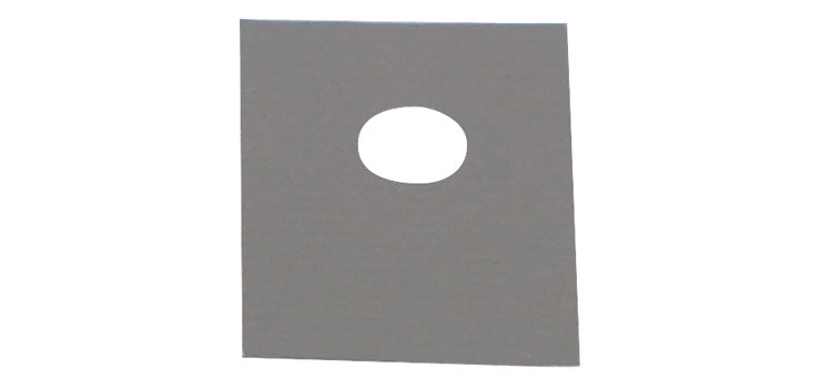 Silicone Rubber TO-126 Insulation Pad Pk 100