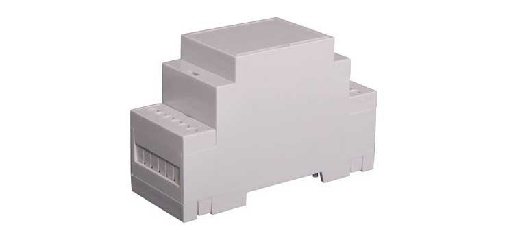 2 Module DIN Rail Enclosure