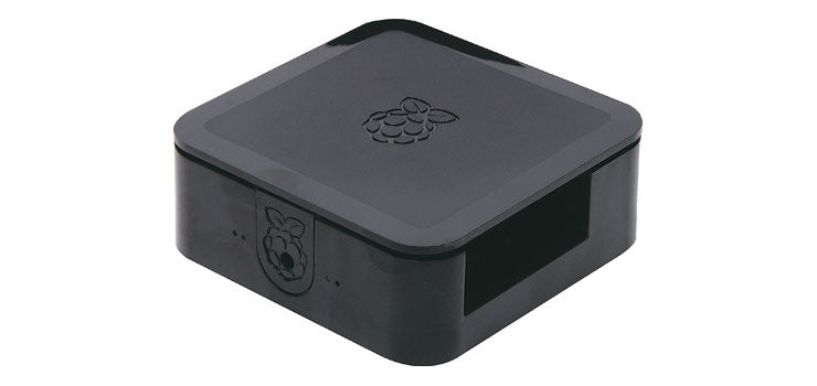 Black Quattro VESA Case to suit Raspberry Pi