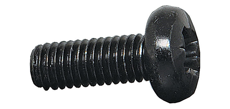 M6 Black Pan Pozi Rack Bolt Jar 100pcs