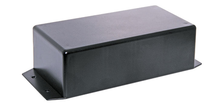 UB3 (130Lx67Wx43Hmm) Black ABS Flanged Jiffy Box