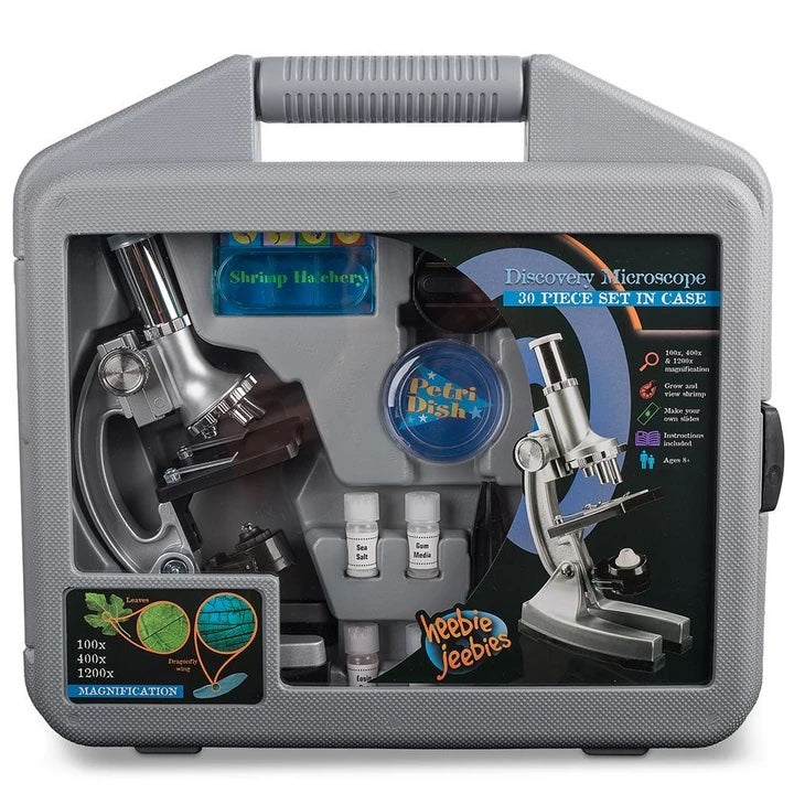 Heebie Jeebies 2139 Microscope Set with Case HJ-2139