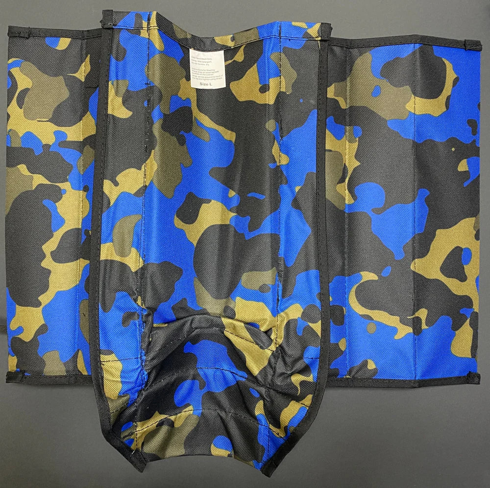 GAITERS Snake Leg Protection XL Blue Camo 126016